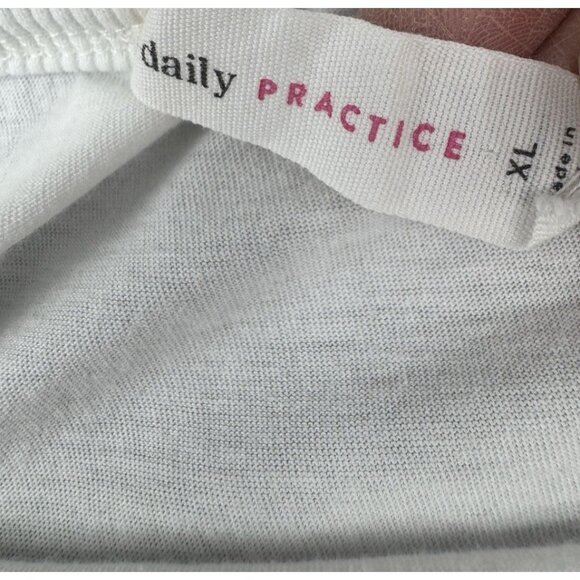 Anthropologie Daily Practice Goal Line Twofer Mini Dress XL Sporty Romantic - Picture 10 of 12